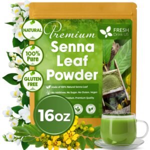 🌿Natural Senna Leaf Powder – Digestive Cleanse & Constipation Relief.