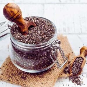 🌱 Natural Black Chia Seeds – Superfood for a Healthy Lifestyle