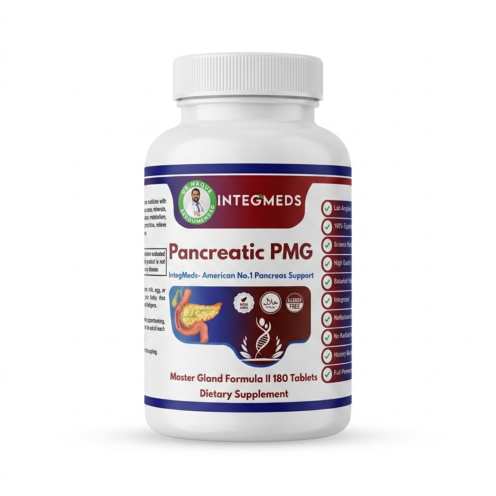 Pancreatic PMG, Pancreas Support, Glandular Support, Digestive Health, Metabolic Support, Pancreatic Health, Wellness Supplement, Digestive Wellness, Nutritional Support, Daily Health Supplement