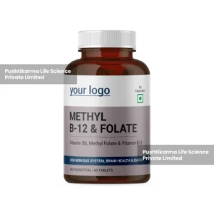 💊 Methyl B12 Folate 60 Tablets – Energy, Brain & Nerve Support Formula