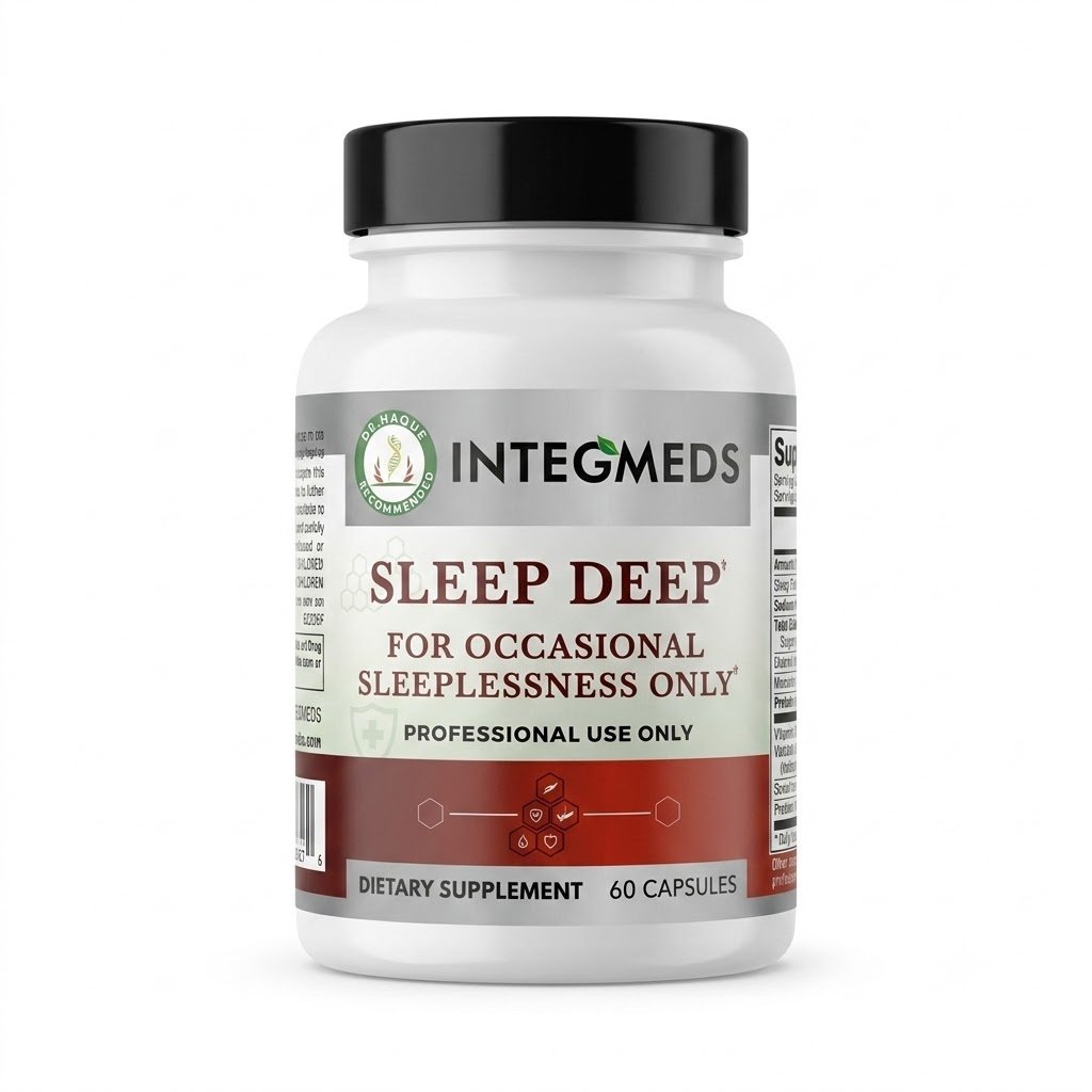 Sleep Deep natural sleep support supplement for occasional sleeplessness
